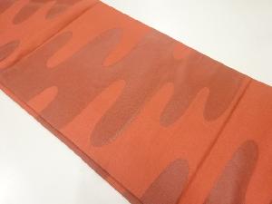 アンティーク ヱ霞模様織出し袋帯(材料)